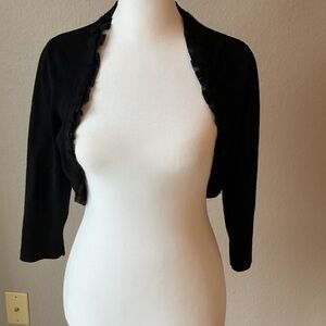 White House Black Market Black Shrug